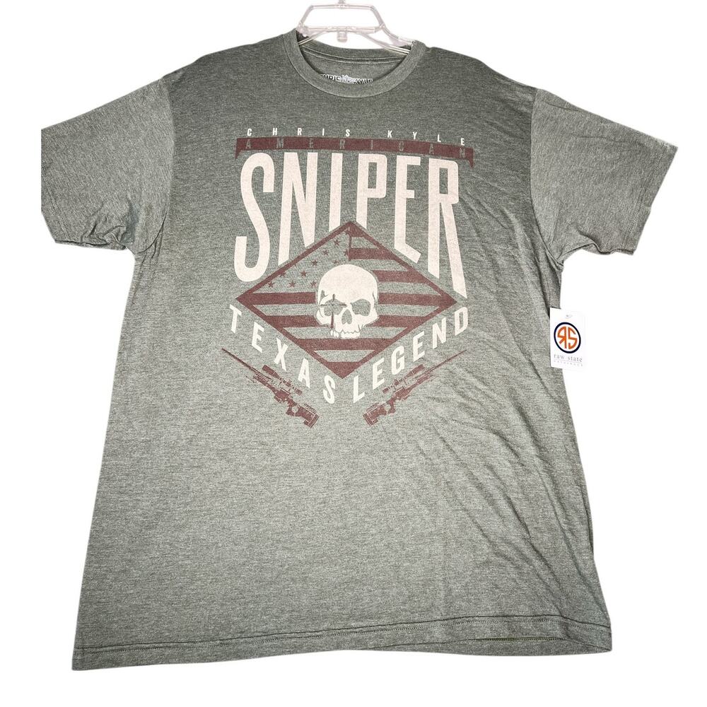 Raw State Chris Kyle American Sniper Texas‎ Legend New Size XL